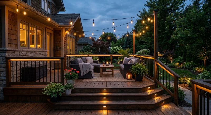 Deck Lights Installation in Heber City, UT