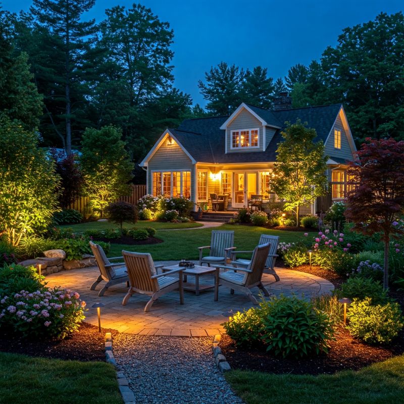 Backyard Lighting Service in Overland Park, KS