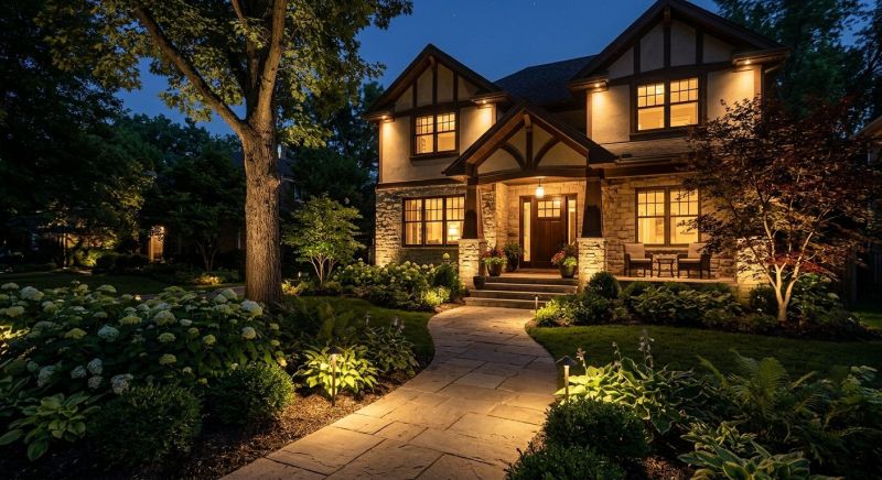 Landscape Lighting Installation in Kansas City, KS