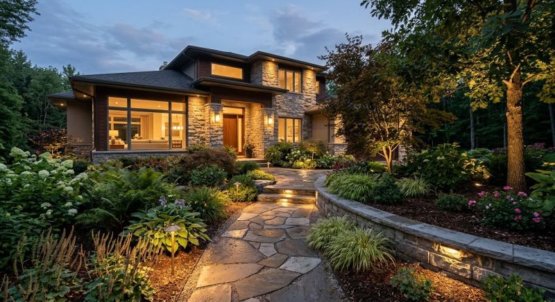 Walkway Lighting Installation in Kansas City, KS